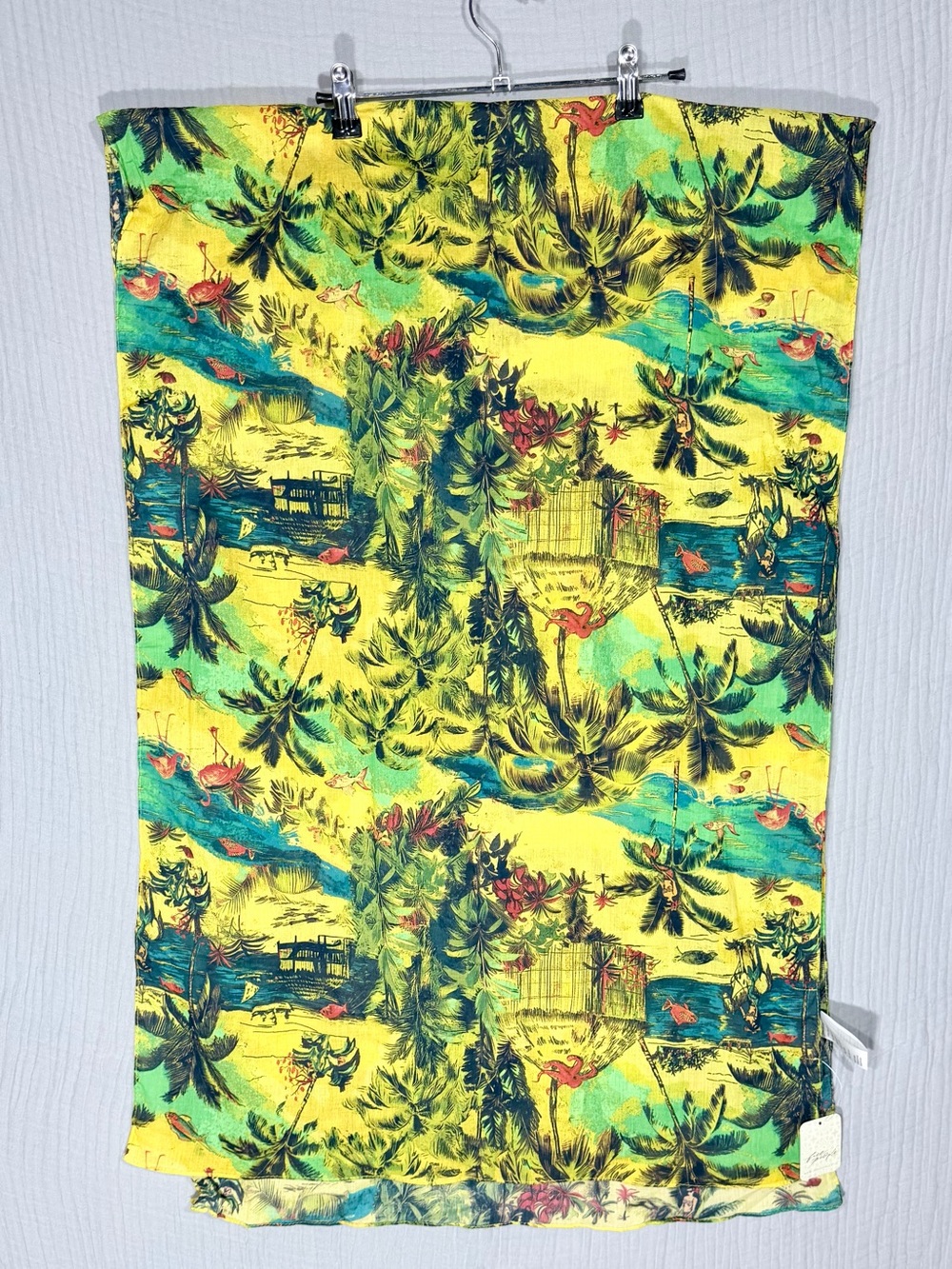 🌴 NWT | Free People | Tropical Sarong | 100% COTTON | One Size - Picture 3 of 5
